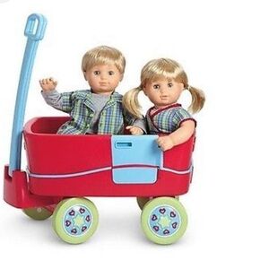 American Girl Red Wagon